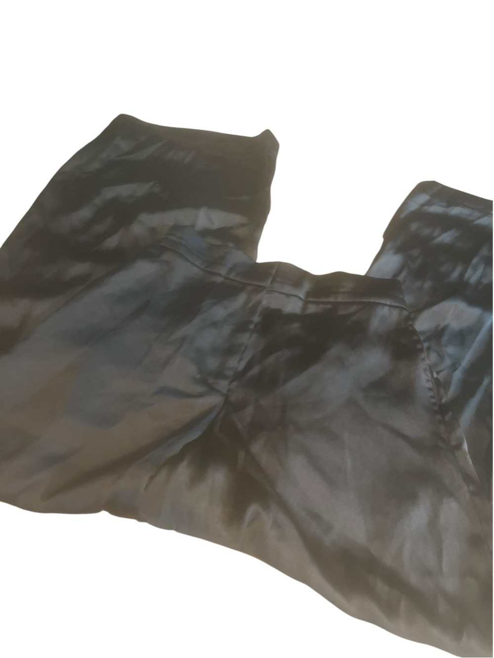 House of Harlow 1960 Black Satin pants and matching top like new both sz small
